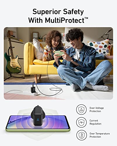 Super Fast USB-C Wall Charger for Samsung Galaxy and iPad