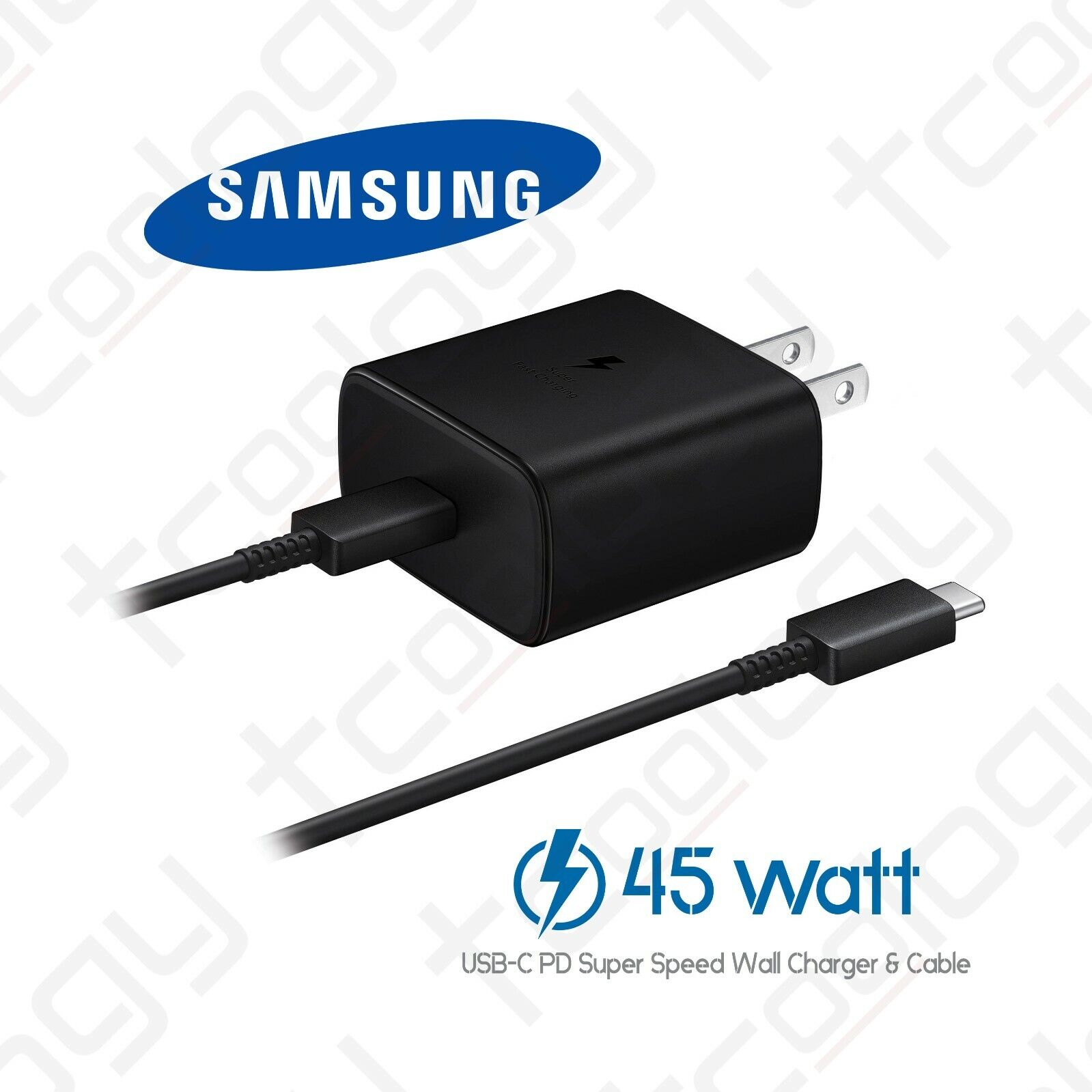 Samsung Galaxy S23 Ultra 45W Charger & Cable