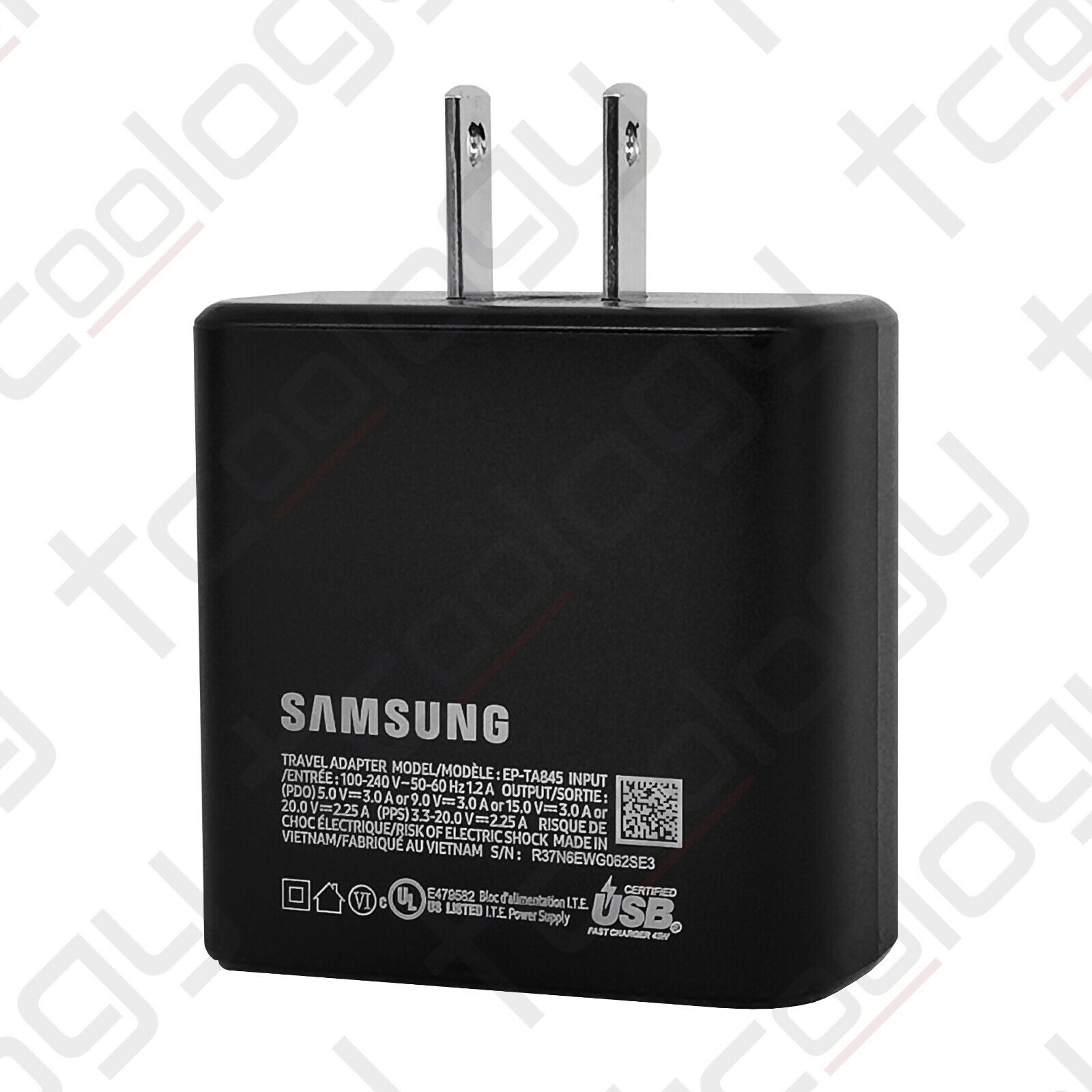 Samsung Galaxy S23 Ultra 45W Charger & Cable