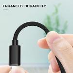 Nylon Braided USB-C to Micro USB Adapter (1m)