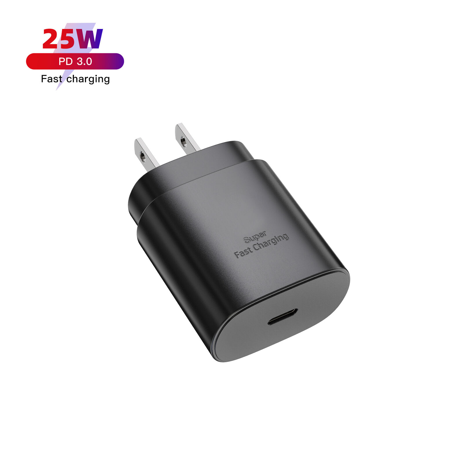 Super Fast 25W USB-C Wall Charger for Samsung