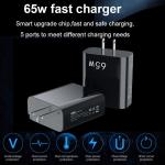 5-Port Fast USB-C Wall Charger Adapter