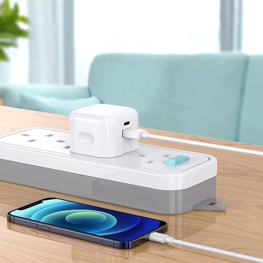 Dual Port 20W USB-C Charger for iPhone 14 Pro