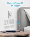 Anker 20W USB-C Fast Charger for iPhone 13-15
