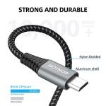 2-Pack 1.5FT USB-C to Micro USB Cables