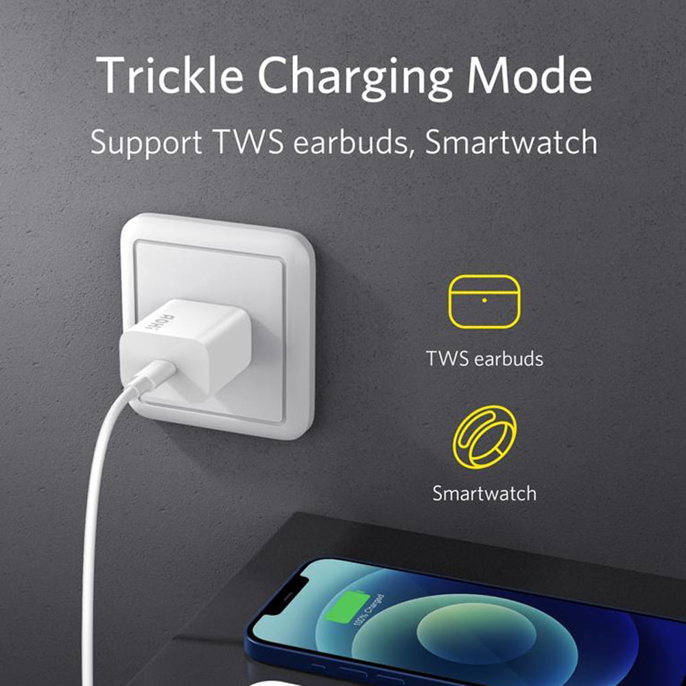 20W USB-C Charger for iPhone, Galaxy & More