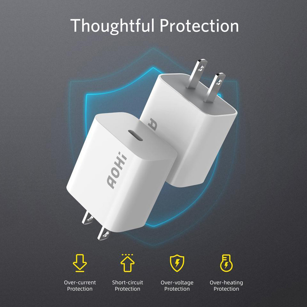 20W USB-C Charger for iPhone, Galaxy & More