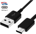 Quick USB-C Charger with 6ft Cable & OTG Adapter