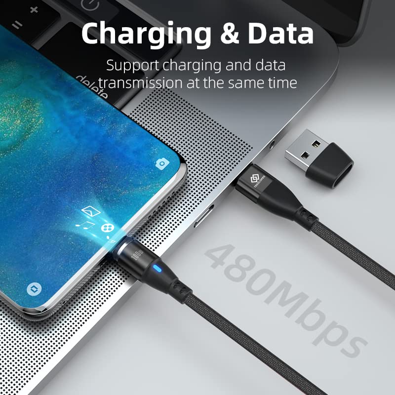 6-in-1 Magnetic USB-C Charging Cable [2 Pack]