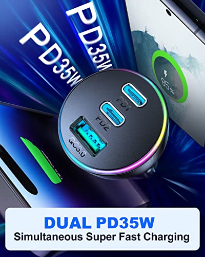 JOYROOM Dual PD35W & QC3.0 Car Charger