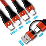 SIQWIO Nylon Braided 4-in-1 Charger