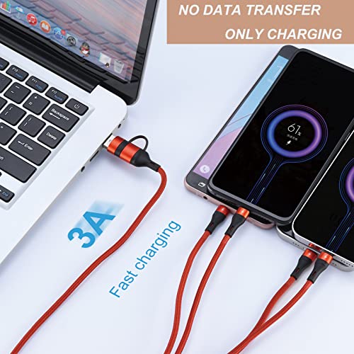 SIQWIO Nylon Braided 4-in-1 Charger