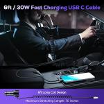 3-Port 75W USB-C Car Charger