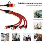 SIQWIO Nylon Braided 4-in-1 Charger