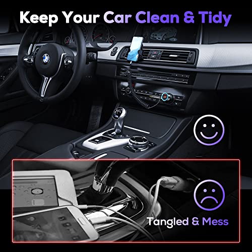 3-Port 75W USB-C Car Charger