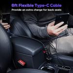 3-Port 75W USB-C Car Charger