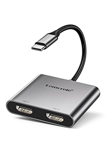 4K 60Hz Dual HDMI USB-C Adapter