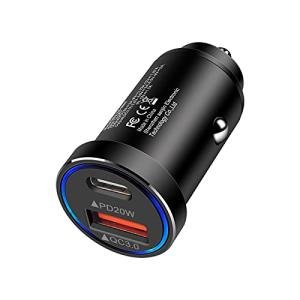 Dual Port USB-C Car Charger by AILKIN