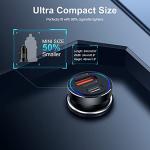 Dual Port USB-C Car Charger by AILKIN