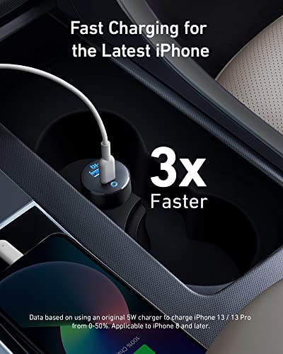 Anker Compact 2-Port USB-C Car Charger