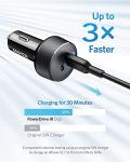 Anker 40W USB-C Car Charger with Power Delivery