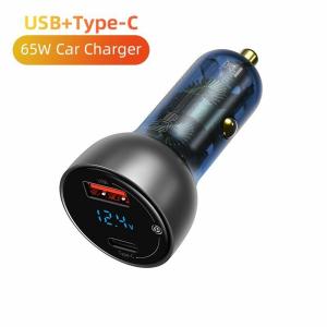 Baseus Dual USB-C Car Charger Kit