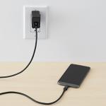 USB-C to USB-A Charger Cable - Black