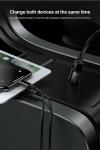 2-Port USB-C Car Charger for iPhone and Samsung