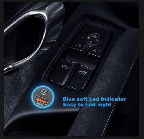 Dual Port 48W USB-C Car Charger