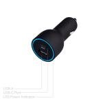 32W Dual USB-C Car Charger for iPhone/iPad