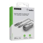 Belkin Dual 24W USB-C Car Charger