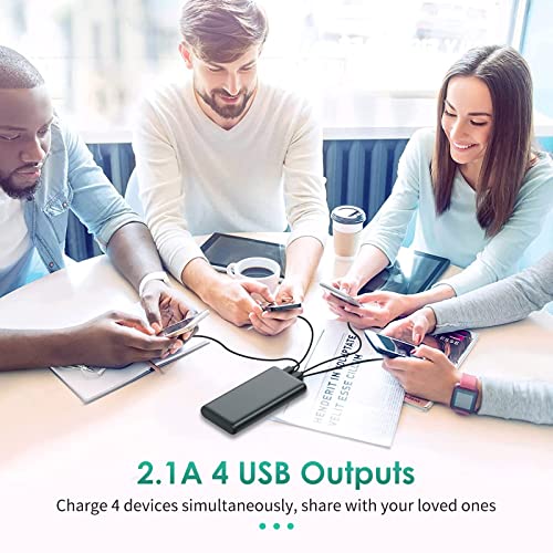 4-Port USB-C Power Bank for Mobile Devices