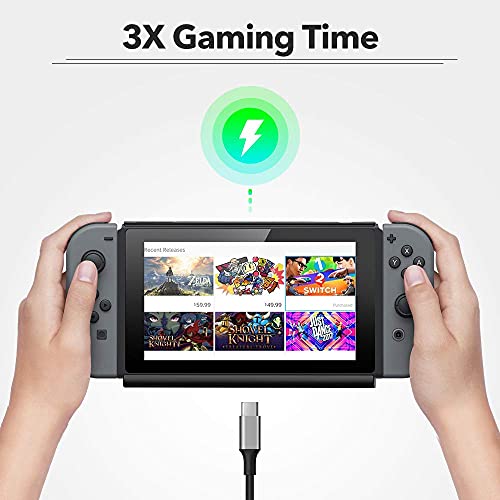 10,000mAh Nintendo Switch Charger with Kickstand