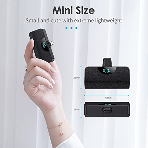 Compact USB-C Power Bank for Samsung Galaxy