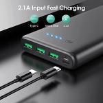 High-capacity USB-C Power Bank for all devices