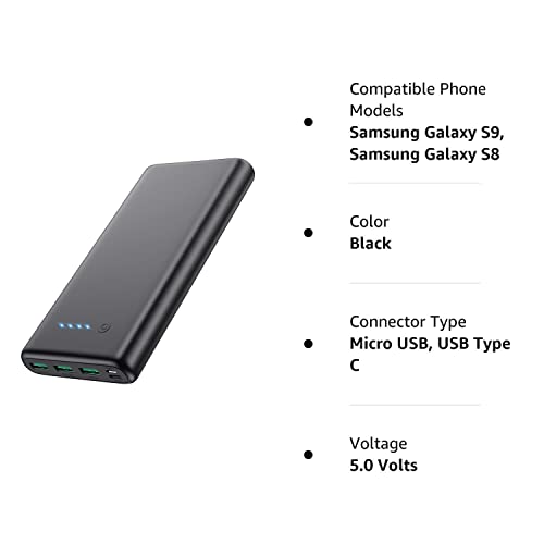 High-capacity USB-C Power Bank for all devices
