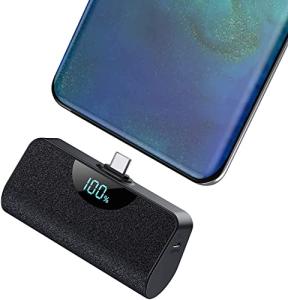 Pxwaxpy USB-C Mini Power Bank (Black)