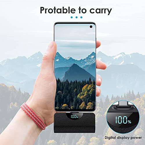 Pxwaxpy USB-C Mini Power Bank (Black)