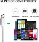 Type C Micro USB Heavy Duty Charging Cable