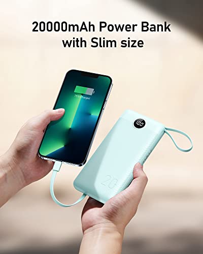 VEEKTOMX USB-C Power Bank with 5 Outputs