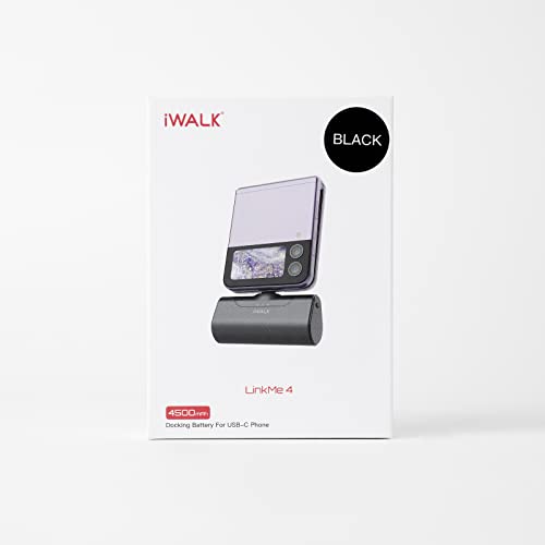 Ultra-Compact USB-C Portable Charger - Black