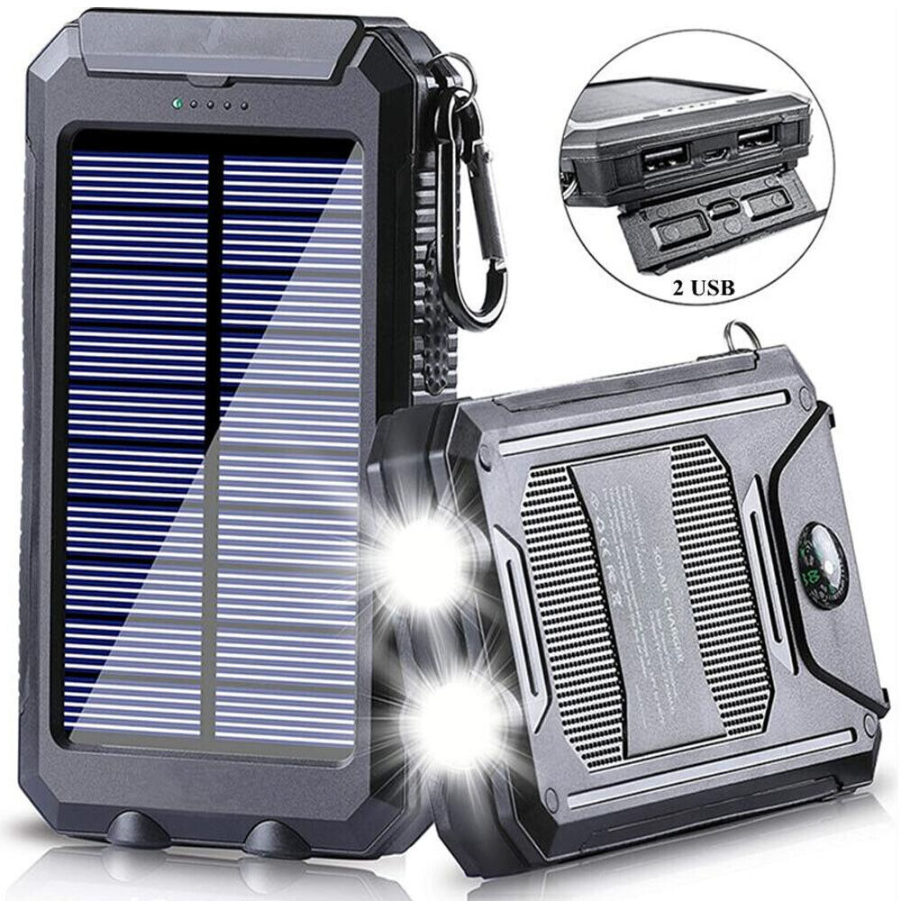 Solar USB-C Power Bank for Phones 2023