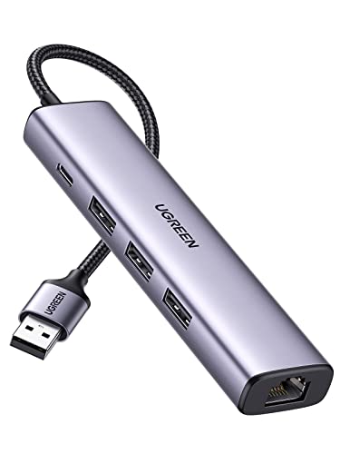 UGREEN 5-in-1 USB-C Ethernet Adapter Hub