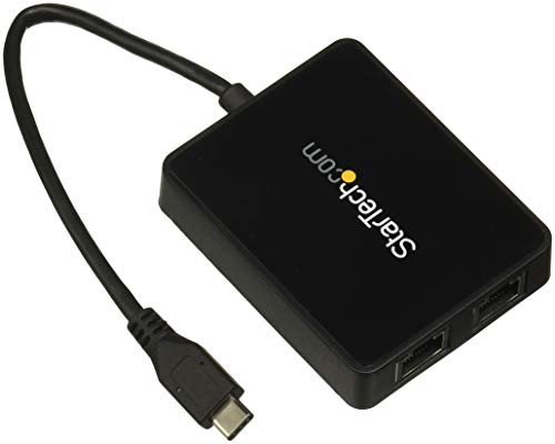 USB-C Dual Gigabit Ethernet Adapter with USB 3.0