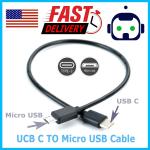 USB-C to Micro USB Sync Charge Cable