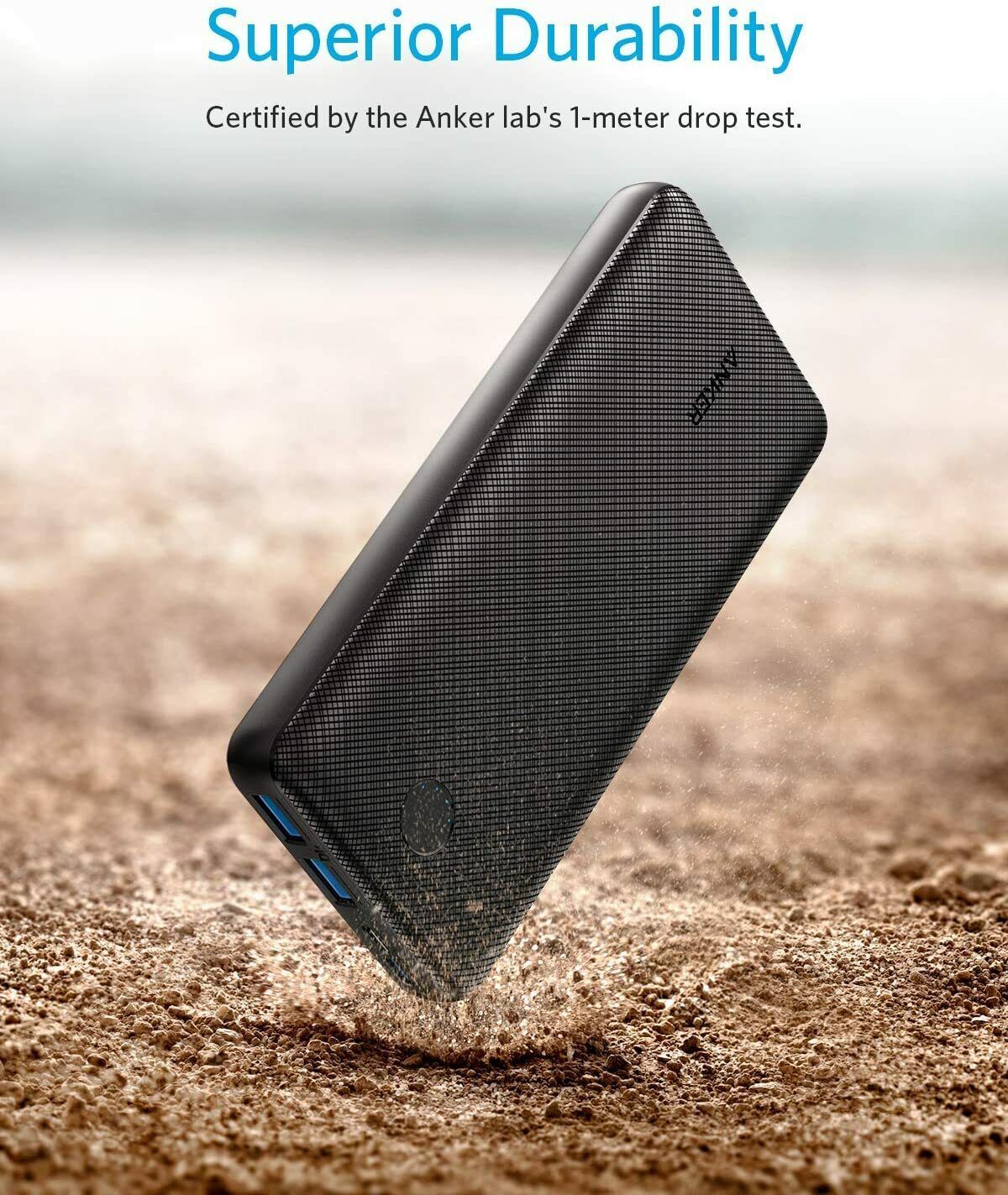 Anker 20000mAh Power Bank with USB-C Input