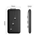 900K mAh USB-C Portable Power Bank