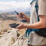 20K USB-C Portable Battery Charger - Black