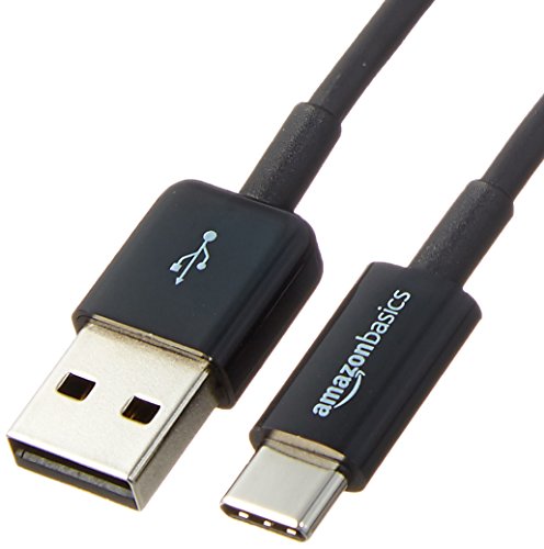 5-Pack Black 6ft USB-C Charging Cables