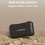 Rugged 30000mAh USB-C PD Power Bank with Flashlight